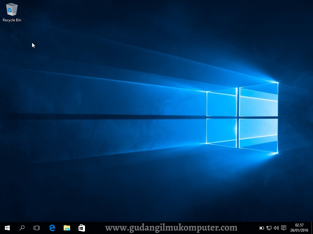 Cara Instal Windows 10 Menggunakan Flashdisk Lengkap Dengan Gambar